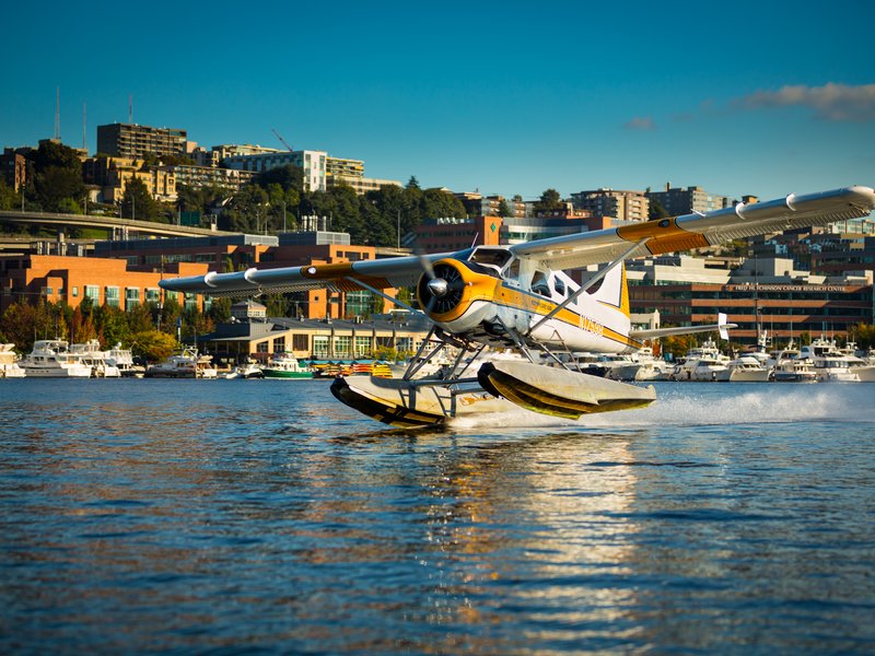 Rundflug über Seattle