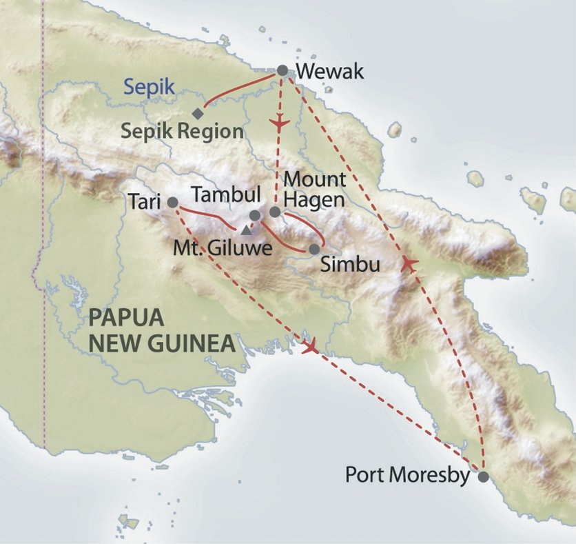 Völker der SepikEbene und des Hochlands Die Reisebotschafter