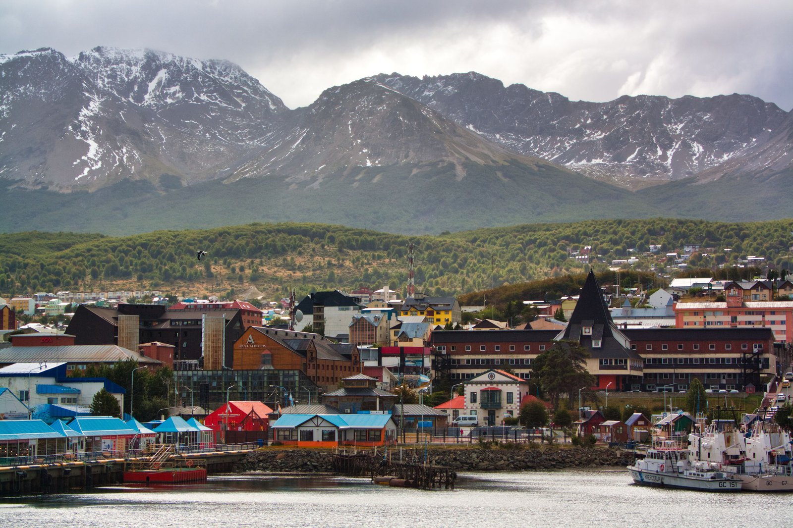 Ushuaia Hafen Antarktis